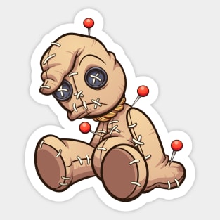 Voodoo Doll Sticker